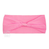WIDE PANTYHOSE ADD-A-BOW HEADBAND: BLACK / 3+ Months