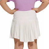 Pleated Skirt - White
