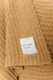 Chenille Blanket - Tan