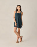 Crochet Mini Dress - Navy, Teen