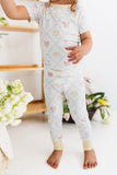 Peep and Petal Two-Piece Pajama Set