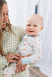 Oliver Rabbit Zipper Romper