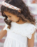 Padded Headband - Cherry Check