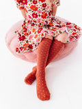 Dottie Knee Socks - Rust