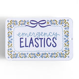 Emergency Elastics Travel Tin with 20 Hair Ties