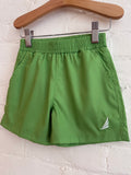 River -Performance Solid Green Short