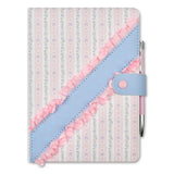 Floral Stripes Journal