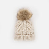 Pom Pom Beanie - Natural
