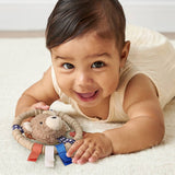 Itzy Ring Pal™ - Teething Ring, Taupe Bear