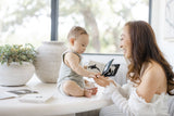 Baby’s Black & White Crinkle Book Made With Organic Cotton