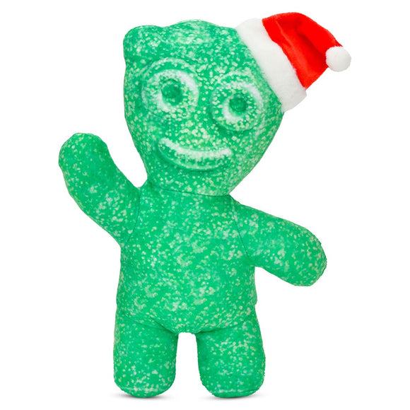 Sour Patch Kid with Holiday Hat Plush - Green