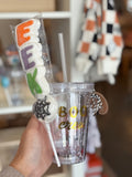 Halloween Light-Up Tumbler & Candy Set