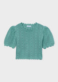 Short Sleeve Knit Shirt - Mint