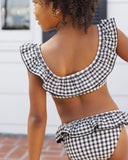 Margot Bikini - Black Gingham