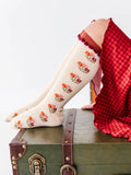 Posie Knee Socks - Rust
