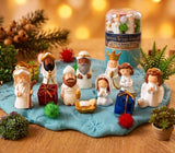 Nativity Scene Double Jar
