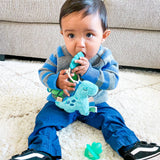 Itzy Pal™ Plush + Teether: Strawberry