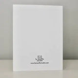 It's a girl new baby greeting card