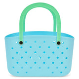 Blue Charm Tote Bag