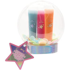 Winter Wonderland Lip Gloss and Bath Confetti Set
