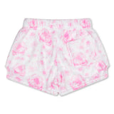 Pretty Pink Toile Plush Shorts
