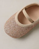 Baby Ballet Flats - Rose Gold Shimmer