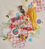 Handmade Checkered Deluxe Bon Bon Party Favor