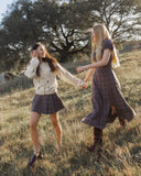 Teen Pleated Skirt - Midnight Plaid