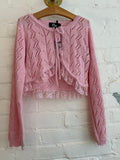 Pink Sweater Cardigan