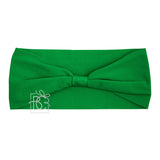 WIDE PANTYHOSE ADD-A-BOW HEADBAND: BLACK / 3+ Months