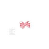 SIGNATURE GROSGRAIN BOW ON CLIP: 5.5" Huge - 2.25" Ribbon on Alligator Clip / BLUE MAGIC