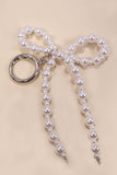 Pearl Bow Keychain