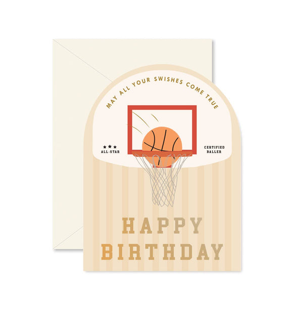 Baller Birthday Arch Greeting Card