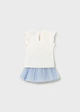 Tulle Skirt Set - Sky