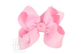 Large Scalloped Bow on Clip - Lots of Colors!