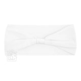 WIDE PANTYHOSE ADD-A-BOW HEADBAND: BLACK / 3+ Months