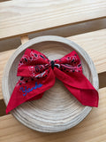 School Spirit Bandana Bow - Choose Your School!
