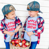 Apple Picking Crew Short Sleeve T-Shirt - Baby Boy