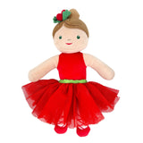 Merry the Holiday Ballerina Plush Toy: 9"