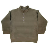 Lanier Quilted Pullover - Green