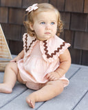 Cove Romper - Blush