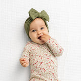 Cable Knit Headband - Olive