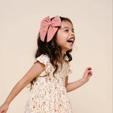 Cloud Muslin™ Heirloom Bow - Rose Clip - Large