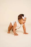 Cloud Muslin Bubble Romper - Cream