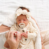 Newborn Gown Bundle - Headband, Various Styles