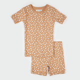 Floral Print on Summer Sleep Set - Rosy Mango