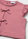 Rib Knit Top - Blush