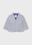 Baby Knit Blazer - Checkered Capri
