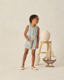 Dani Romper - Navy Stripe