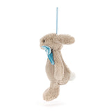 Bashful Beige Bunny Decoration
